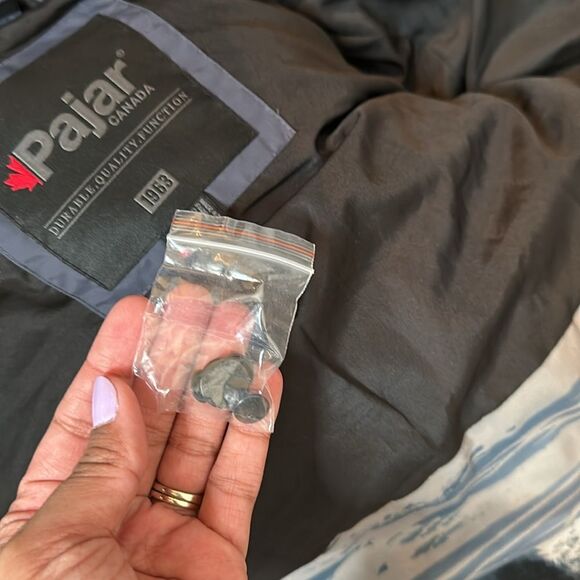 PAJAR Canada Wilson Faux Fur-Trim Parka Coat size 6 - Picture 13 of 13